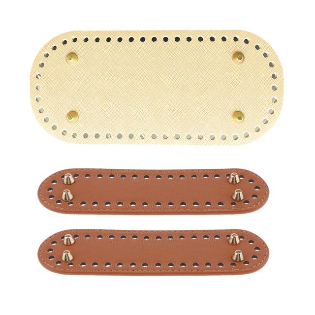 Fondos de totalizador jinwen Beige 3 uds para bolsos tejidos a mano DIY
