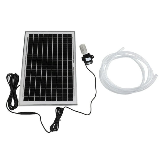 yaaqii Solar Pump with Filter Circulating Fish Pond Submersible Pump