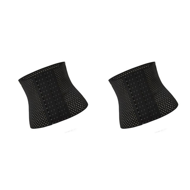 Eigraketly Cinturón de cintura, herramienta de adelgazamiento Flexible transpirable, accesorio de entrenamiento, modelador de figuras, METRO 2piezas