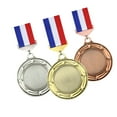 thumbnail image 3 of Medallas de premio,Medallas de metal para competición Baloncesto Béisbol,Medallas en de oro,plata,bronce con cintas para el cuello,Medallas de trofeo Medallas de para, 3 of 8