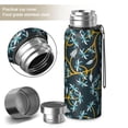 thumbnail image 2 of Modern 20oz Stainless Steel Thermal Bottle with Tea Filter and Cup Lid, Vacuum Insulated Coffee Mug with 316L Inner Liner, Leakproof Travel Thermos for Office, Commute & Outdoor, 2 of 7