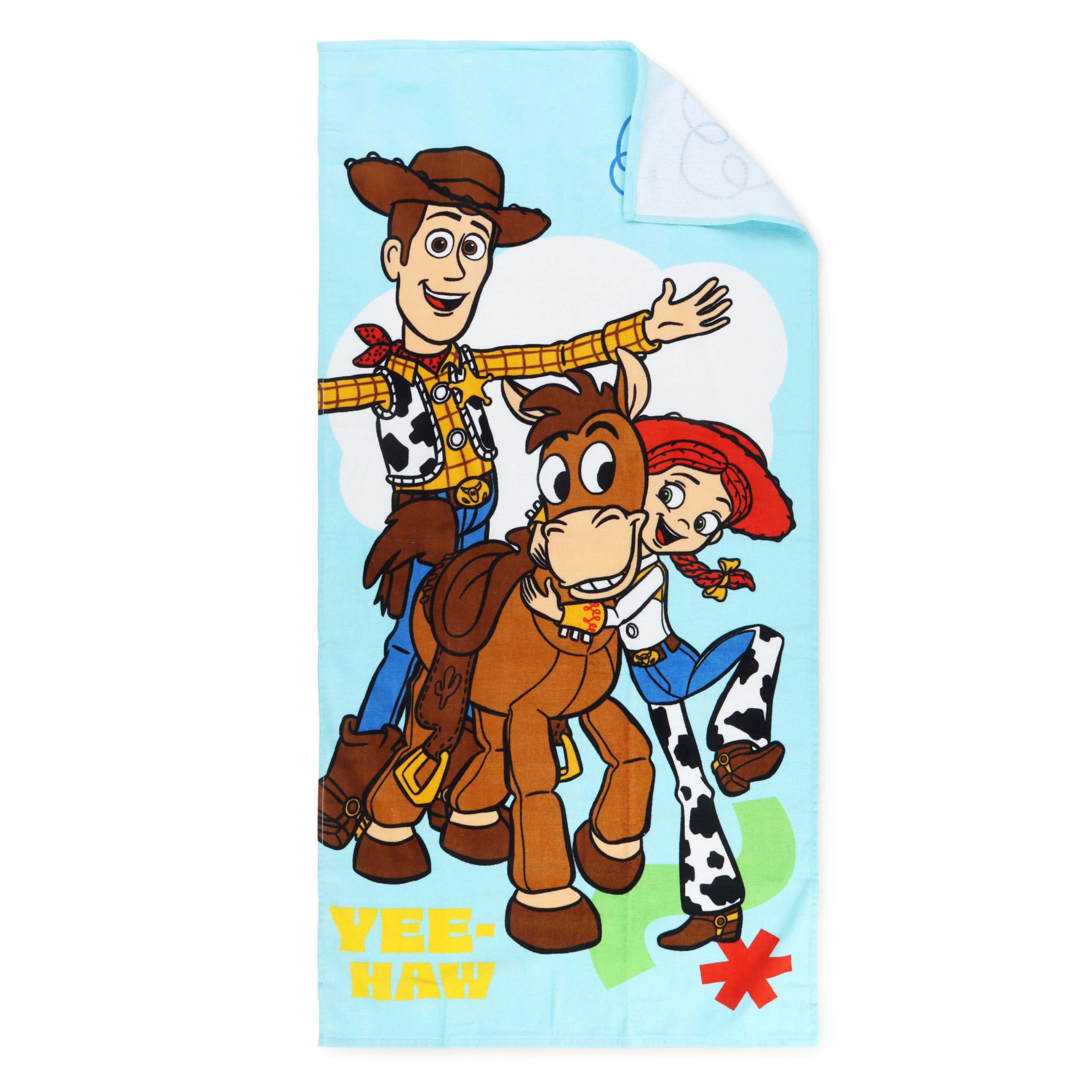 Toy Story Kindness Club Kids Beach Towel, Cotton, Mulitcolor, Disney, 28" x 58"