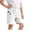 White, variant on Kids Boys 2-10 Years Summer Solid Five Points Cargo Shorts Loose Daily Outwear Casual Bottoms