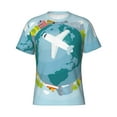 thumbnail image 3 of Naloa Dreaming Travel Men's T-Shirt Sport T-shirt Men's Basic Tee Casual Men's Shirt, Round Neck, Short Sleeves - Small, 3 of 5