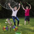 thumbnail image 4 of Hilanderos de viento de bicicleta creativos, poste de pie, decoración de jardín(Compre 2 y ahorre 10%), 4 of 7