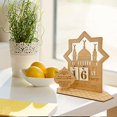 thumbnail image 5 of 1 pieza de cuenta regresiva de madera para Eid DIY Calendario de Ramadán 30 días decoración de Ramadán musulmán decoración del hogar, 5 of 5