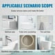 thumbnail image 4 of Limpiador de Azulejos Cerámicos 100ml | Removedor de Manchas para Baño y Cocina | Eliminador de Suciedad | Ilumina Azulejos | Capa Protectora | Botella Plástica Portátil a Prueba de Fugas | Uso en, 4 of 6