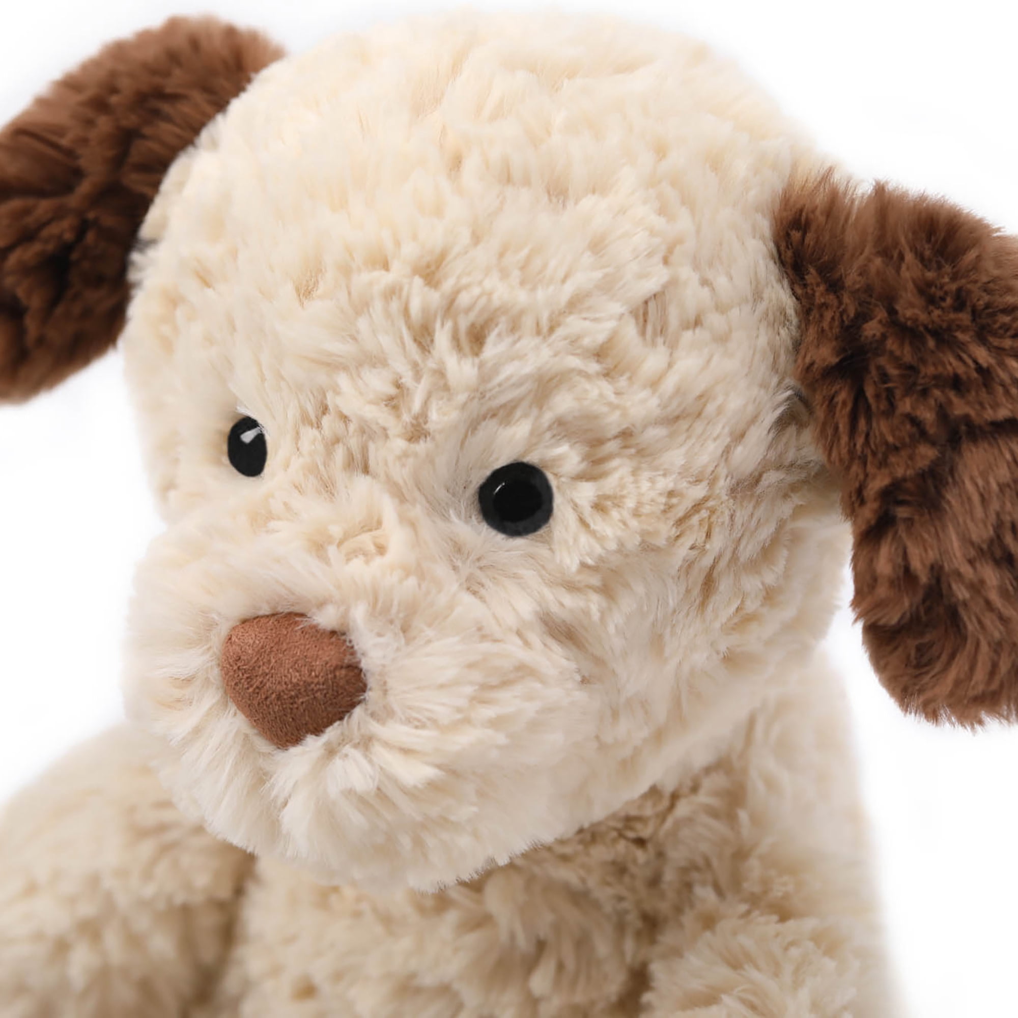 McHugs: Cute Pet Series - Toffee Dog - 9.8" Brown-Cream Stuffed Animal Plush, Soft Weighted Cuddle Toy, Cozy Comfort Play Companion, Baby-Toddler-Kids