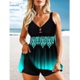 thumbnail image 2 of Women's Conservative Two-Piece Bikini Shorts Swimsuit Skirt, 2 of 4