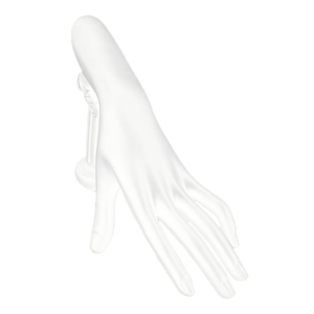 Maniquí mano guantes anillos pulsera brazalete reloj joyería soporte de exhibición Crema Cola exhibición de la joyería de la mano del maniquí