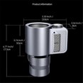 thumbnail image 2 of 2 in 1 Smart Cooling Cup Holder, Portable Car Cooling Cup Mug Glass Holder Practical Small Cooler Co, 2 of 5