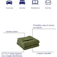 thumbnail image 5 of BB BLINBLIN Adult Weighted Blanket Heavy Blanket, Calm and Sleep, Premium Soft and Comfortable Material and Glass Beads (Green, 60"x80" 15lbs), Suit for Adult(~140lb) Use on Queen/King Bed, 5 of 6