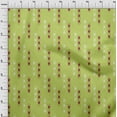 thumbnail image 3 of oneOone Silk Tabby Fabric Arrow Sign Kasuri Print Sewing Fabric BTY 42 Inch Wide, 3 of 4