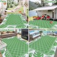 thumbnail image 3 of Alfombra de exterior Ilead, 183 x 274 cm, impermeable y reversible, color verde, 3 of 9