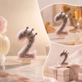 thumbnail image 6 of Btomtd Birthday Crown Number Candle 3 Inch Cake Topper Candles for Milestone Party Supplies Celebration Table Decor, 2, 6 of 7