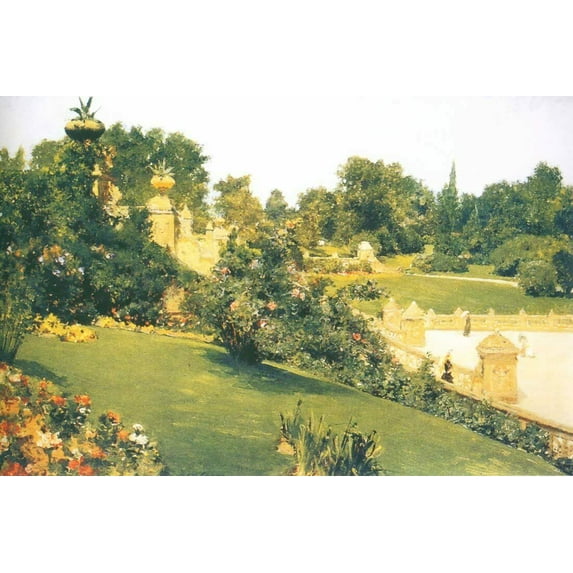 "Terrace At The Mall, Central Park - CANVAS OR FINE PRINT WALL ART"