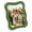Green, variant on Isaac Jacobs 5x7 White Curved Deco Frame for Tabletop and Wall Display, Decorative Art, Design, Home Décor, Gift (5x7, White)