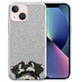 thumbnail image 1 of WIRESTER Silver Glitter Case, Animal Sparkle Bling TPU Cover for Apple iPhone 14 6.1" 2022, Animal Schnauzer Puppy Dog (S1), 1 of 1