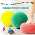 thumbnail image 4 of Pelota de espuma suave y silenciosa Yuxing 100 % nueva y mejorada Pelota de esponja para actividades en interiores 18 cm amarilla, 4 of 5
