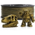 thumbnail image 3 of 3D Printer Filament Glitter Gold , Shiny Galaxy 250g PLA Filament 250g(8.8oz) 1.75mm, Gold 3D Effect Glitter-Black Filament, Sparkle Laser Series 3D Printing Filament For 3D Printer, 3 of 5