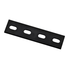 

3PC National Hardware National Hardware - N351-455 - 6 in. H x 1.5 in. W x 0.125 in. D Black Carbon Steel Flat Mending Plate