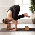 thumbnail image 4 of RDX Yoga Block Cork Set, Non-Slip High-Density Eva Foam, Easy Grip Surface for Stability Strength Training, Gym Training, D5 (22.5 x14.5x10.2CM), 4 of 9