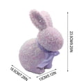 thumbnail image 2 of Dvkptbk Easter Glitter Ornament Garden Decor easter decorations, 2 of 6