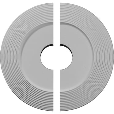 16 1/8"OD x 3 5/8"ID x 1"P Adonis Ceiling Medallion, Two Piece (Fits Canopies up to 10 1/4")