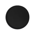 thumbnail image 5 of Paquete de 2 posavasos de silicona para bebidas, posavasos redondos negros con bandeja profunda, tapete para tazas con diseño acanalado, lavable resistente al calor, 5 of 5
