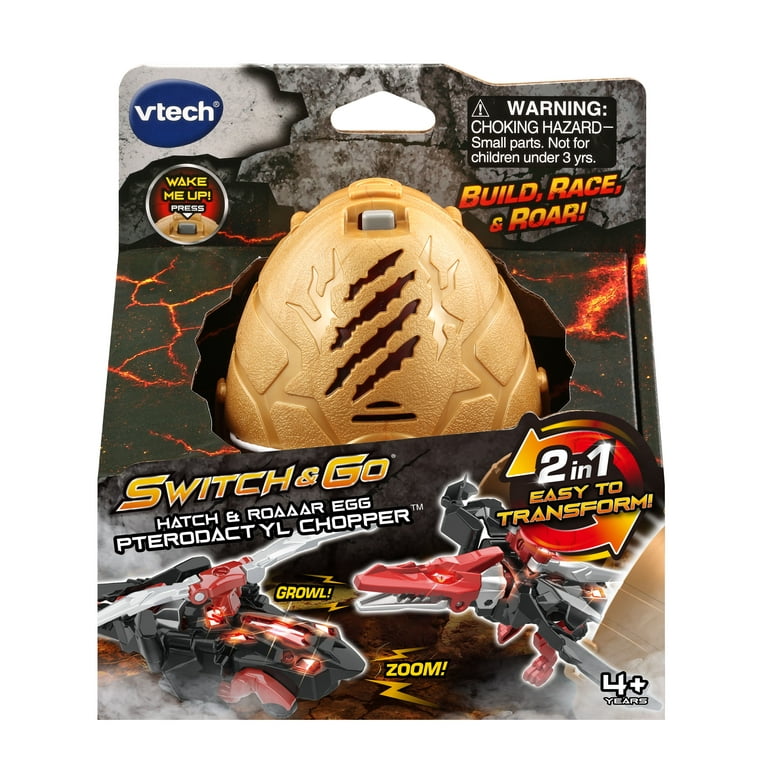 VTech® Switch & Go® Hatch & Roaaar Egg Pterodactyl Chopper