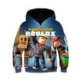 thumbnail image 2 of ROBLOX Sweat à Capuche Imprimé Numérique Manches Longues en Coton Sebneei, 2 of 3