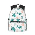 thumbnail image 1 of Easygdp Turtles And Seahorses Mochila Casual para Portátil, Mochila para Escuela, Viajes, Negocios, 1 of 6