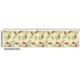 thumbnail image 2 of Ambesonne Paisley Fabric by the Yard Upholstery, Floral Leaf Pattern, 10 Yards, Red and Pale Green, 2 of 4