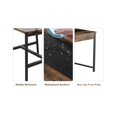 thumbnail image 6 of Dining Table Set for 4, Small Kitchen Table and 2 Chairs for 4 with Bench, Space Saving Kitchen Table Set with Storage Rack & Drawers, Breakfast Nook Rectangular Farmhouse Table Set, 6 of 7