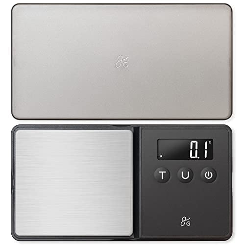 Greater Goods Digital Pocket Scale, Lab Analytical Scale, Gram Scale, Ounce Scale, Letter Scale, 750g X .1g Accuracy
