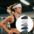 thumbnail image 3 of High-Performance Sweat-Wicking Athletic Headbands Multipack for Workouts and Sports Training 5PCS, 3 of 4