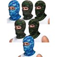 thumbnail image 1 of HSHDLDF 6 Pcs Cagoule pour le Visage en Soie Glacée Protection UV Couverture Intégrale du Visage pour Femmes Hommes Sports de Plein Air, 1 of 7