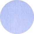 thumbnail image 1 of Ahgly Company Machine Washable Indoor Round Abstract Blue Contemporary Area Rugs, 5' Round, 1 of 4