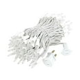 thumbnail image 3 of Novelty Lights Clear 100 Light Incandescent Mini Christmas String Lights, White Wire, 34 Feet, 3 of 6