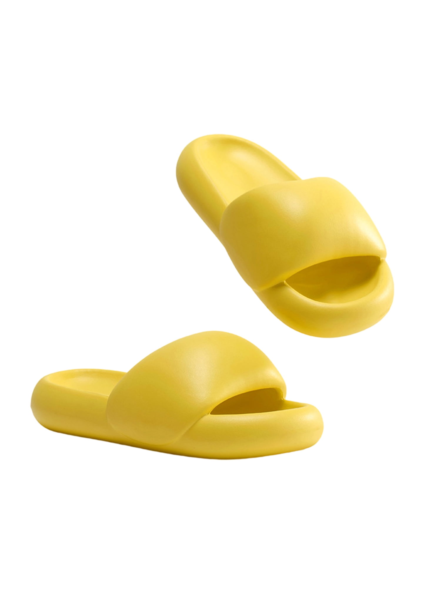 Lacyhop Men Swimming Lightweight Solid Color Flats Women Beach Soft