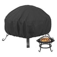 thumbnail image 1 of Housse de Foyer Rond en Tissu Oxford 420d, Housse de Poêle de Barbecue Extérieur, 1 of 2