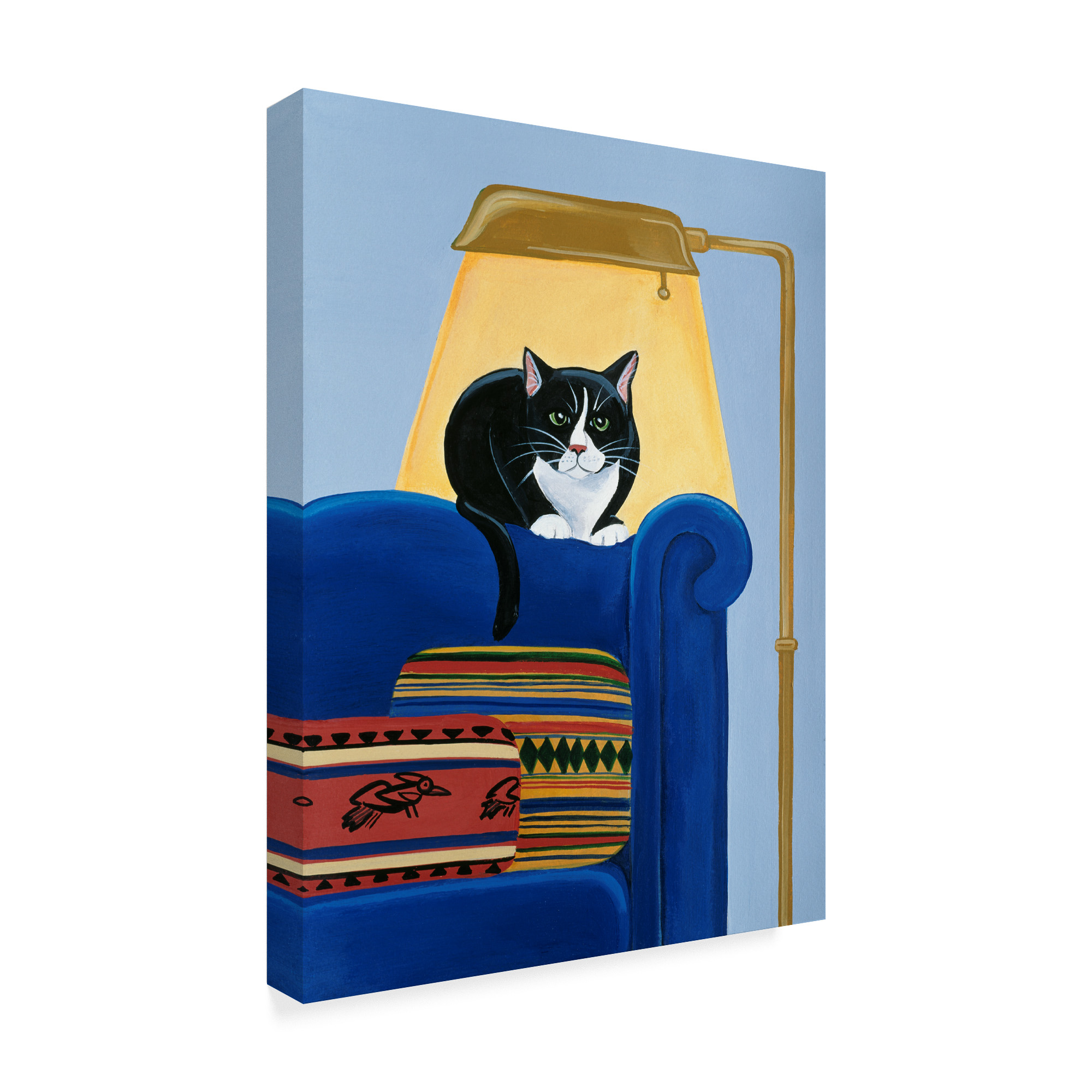 Trademark Fine Art 'Katmandu Keeping Warm' Canvas Art by Jan Panico