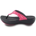 thumbnail image 2 of GP Memory Foam Flatform Flip-Flop Sandals: 7530 Fuchsia, EU36 (US Size 5 - 5.5), 2 of 7
