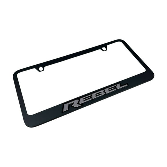 Eurosport Daytona Ram Rebel UV Black License Plate Frame Official Licensed