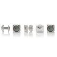thumbnail image 3 of Mosaic Smoke Mother of Pearl 5-Studs, 3 of 6