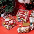 thumbnail image 4 of 8Pcs Clear Acrylic Plastic Square Box Mini Storage Box with Lid Mini Square Container, 4 of 5