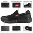 thumbnail image 6 of Jacata Non Slip Work Shoes for Men Arch Support Food Service Chef Slip On Shoes (Mesh Size 9.5), 6 of 6