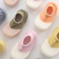 thumbnail image 3 of Visland 1 Pair Baby Comfortable Rubber Sole Sock Shoes for First Steps, Toddler, Unisex, 3 of 8