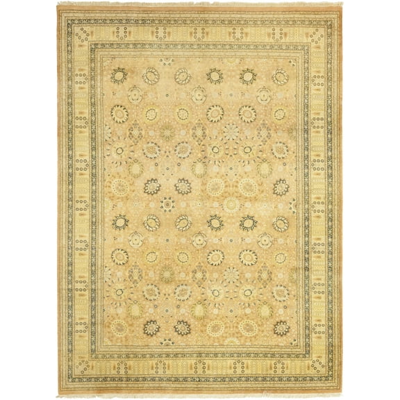 Solo Rugs One-of-a-kind Oushak Hand-knotted Area Rug 10' x 14'