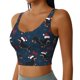 thumbnail image 2 of Fotbe Christmas Dachshund Sujetador Deportivo Largo sin Aros para Mujer con Almohadillas y Soporte Medio, Transpirable y Absorbente, Camiseta Tipo Chaleco o Tank Top-XX-Large, 2 of 8